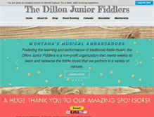 Tablet Screenshot of dillonjuniorfiddlers.com